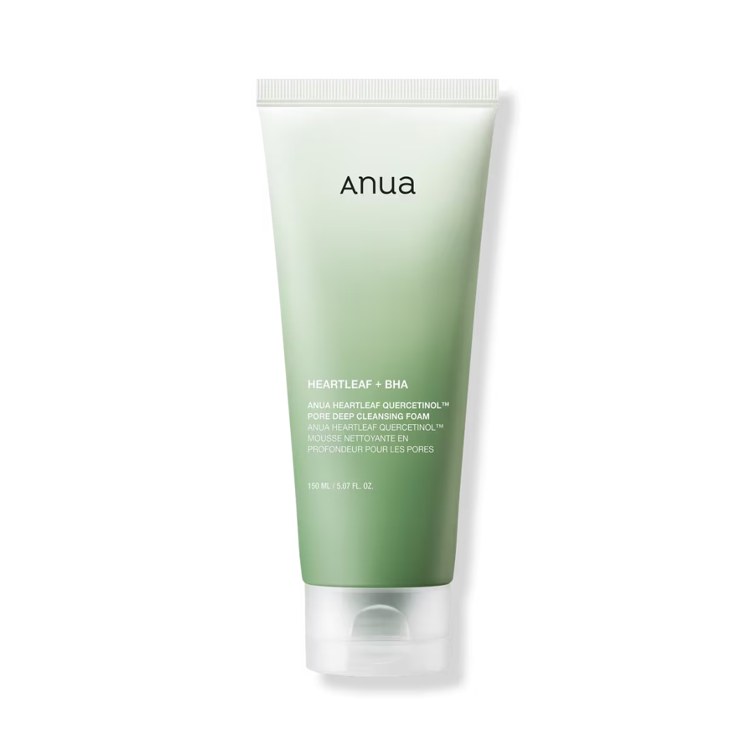 ANUA Heartleaf Quercetinol Pore Deep Cleansing Foam (150ml)